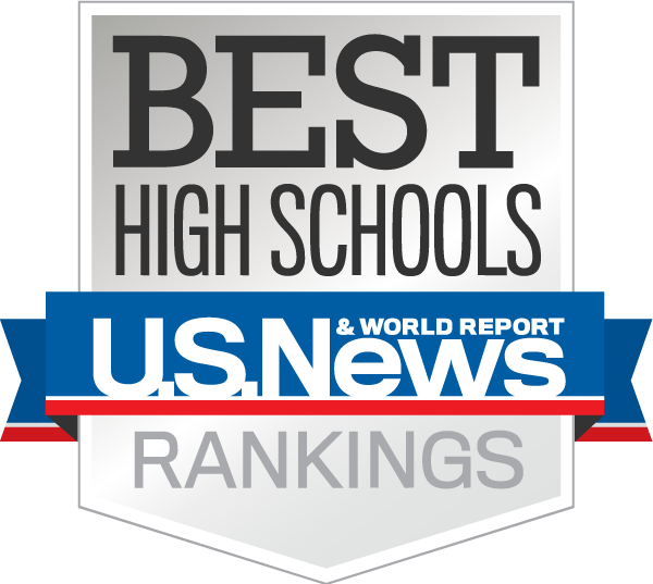 U.S. News & World Report Best High Schools Rankings badge