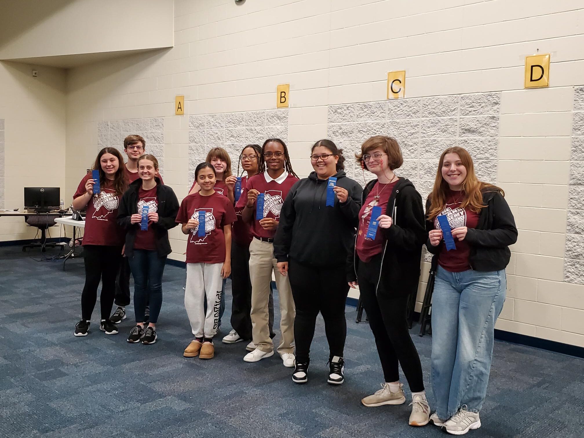 Indiana Academy Spell Bowl Team