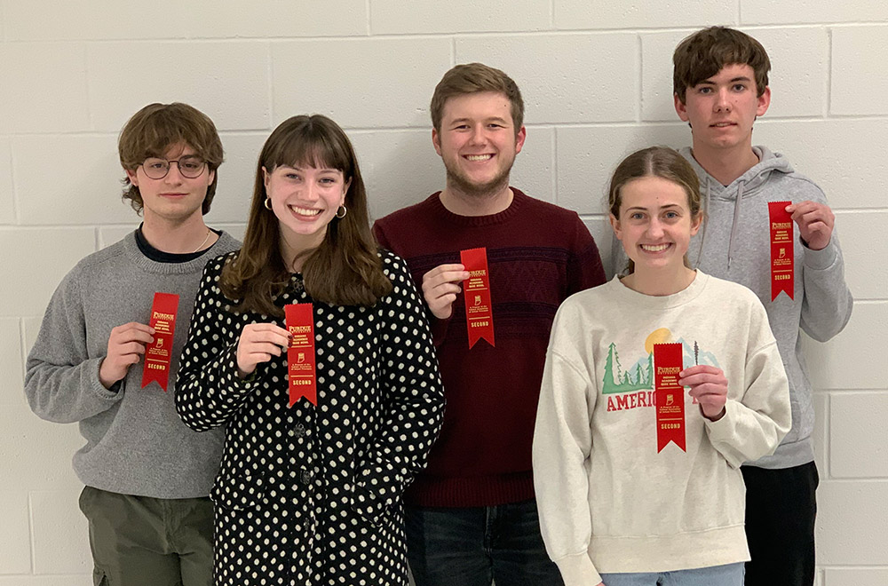 Indiana Academy Quiz Bowl team