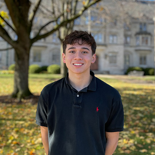 Owen near Elliott Hall